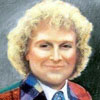 The Sixth Doctor - From a painting by Anneke Wills